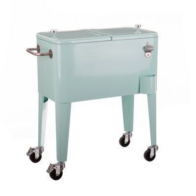 Servierwagen-Kühlbox