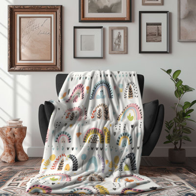 Rainbow Mosaics - 1 Piece Blanket