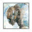 Buffalo On Blue by Carol Robinson - Floater Frame Painting on Canvas-409570989-409570991