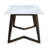 Solid Marble Top Dining Table