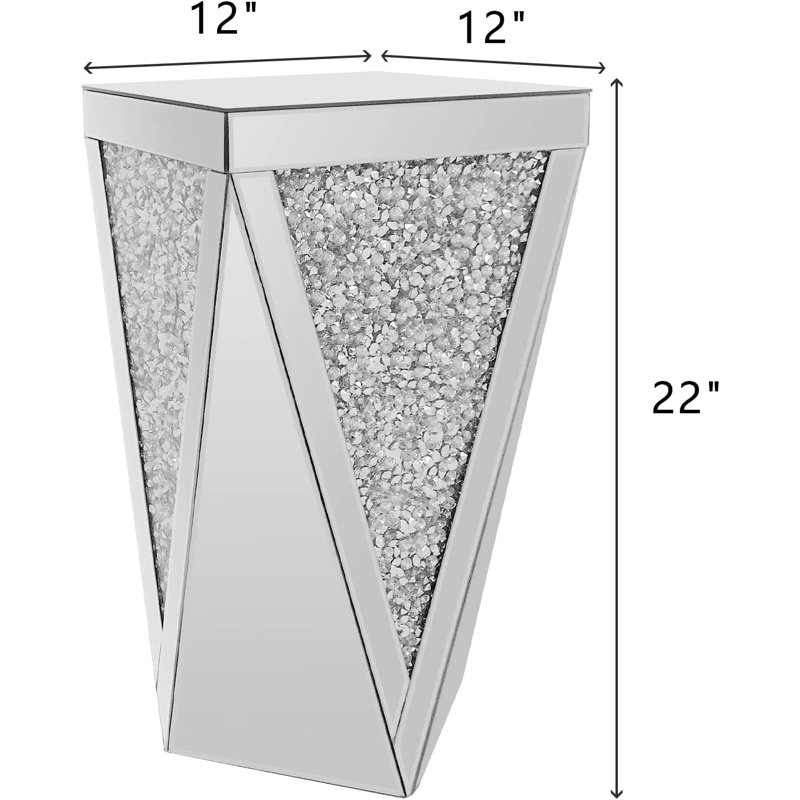 Pedestal End Table