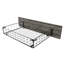 Lit plateforme double en métal avec rangement en chêne naturel-106491485-106491490