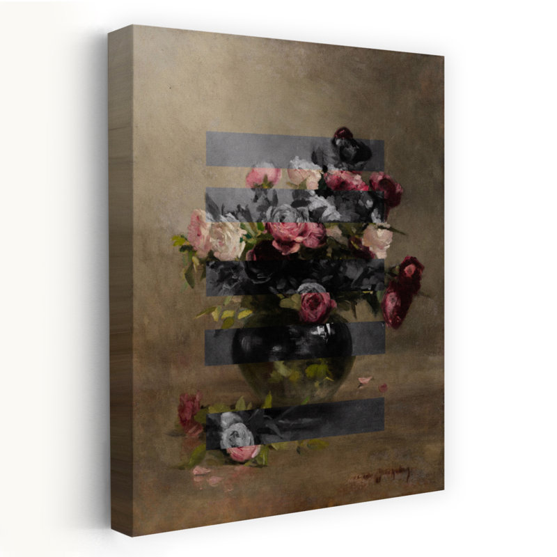 Art contemporain, art contemporain abstrait, H 60 po x l 40 po