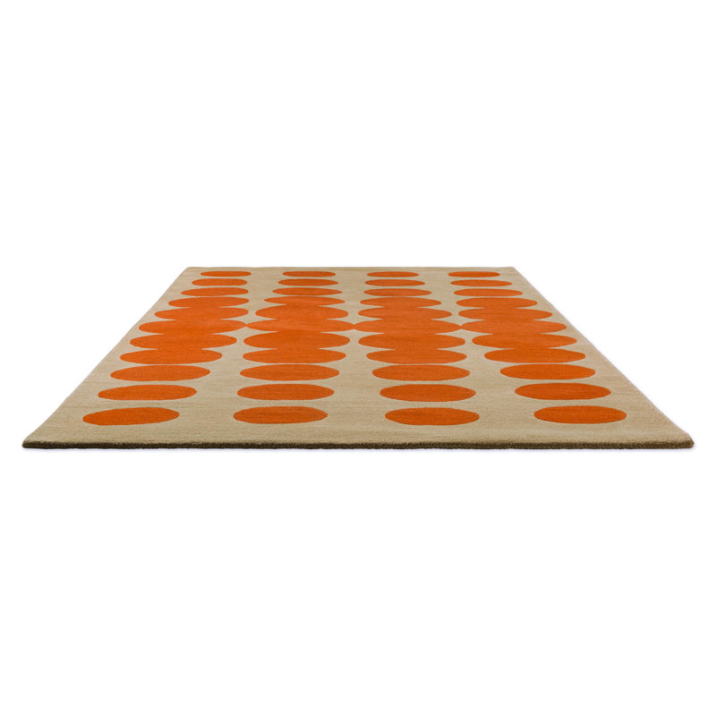 Hand Tufted Wool Geometric Area Rug, Rectangle 8'2" x 11'6"