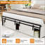 Base de lit grand format Farmhouse avec tête de lit avec rangement-476027963-476027965