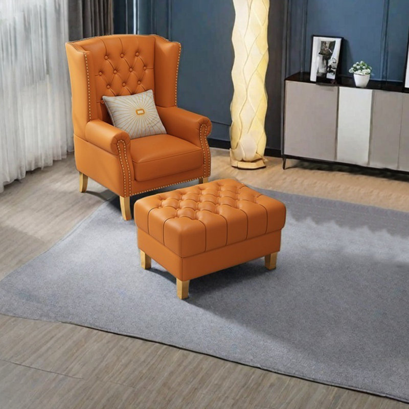 Éponge légère luxueuse et fauteuil inclinable en bois massif