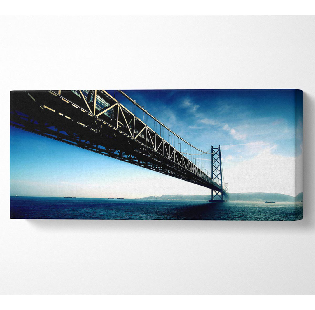 Akashi Kaikyo Brücke Japan - Kunstdrucke auf Leinwand