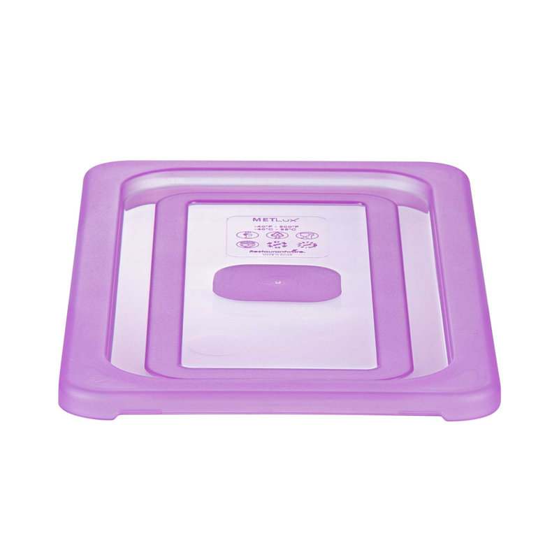  Couvercle de rangement pour aliments 1 paquet de 12,6 x 7 pouces en plastique empilable allant au micro-ondes