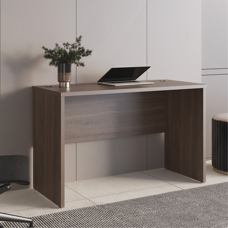 Bureau d'écriture, H 30 po, Gris foncé