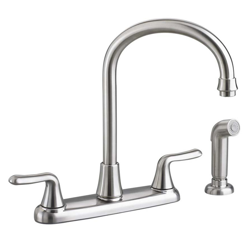 Colony Soft Kitchen Sink, Stainless Steel, With Side Spray