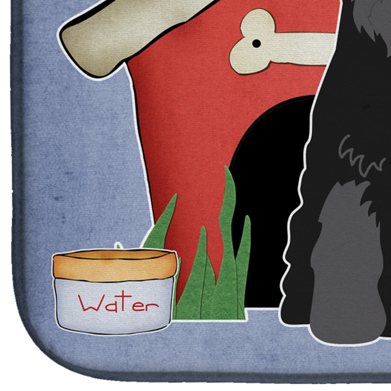 Drying Mat, Black/Gray
