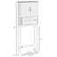 Rangement au-dessus de la toilette l 65 po x H 25,25 po x P 8,75 po Gazmor