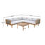 Ensemble de conversation modulaire avec coussins imperméables - Ensemble de canapés d'extérieur de qualité supérieure (coussins)-1827093783