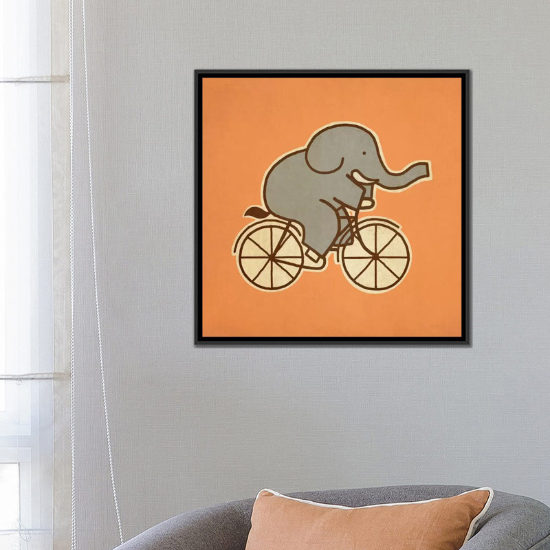 Zies Miceli Art, Toile encadrée noire, H 26 po x l 26 po x P 1,5 po