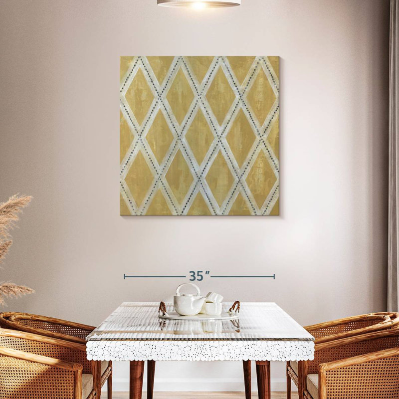 Geometric IV, 36" H x 36" W