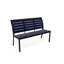Banc de parc empilable aluminium Bazza-26076723-26076708