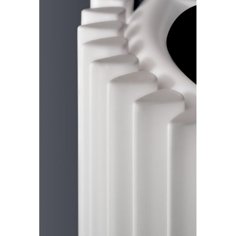 Andromeda Vertical Designer Radiator, White