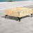 Compact Patio Tables, Aluminum Wicker Glass Modern Style For Garden