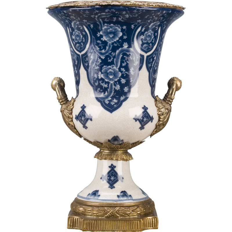 Qipao Handcrafted Porcelain China Table Vase