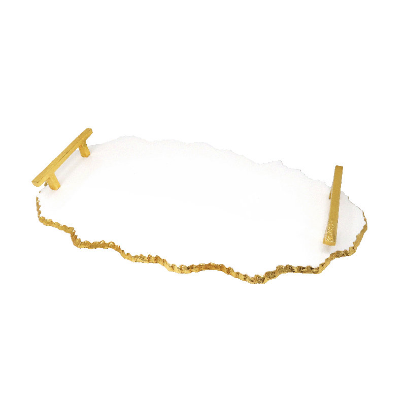 House Of Hampton® Junivar Glass Platter
