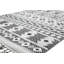 Tapis géométrique ivoire / noir-1343623406