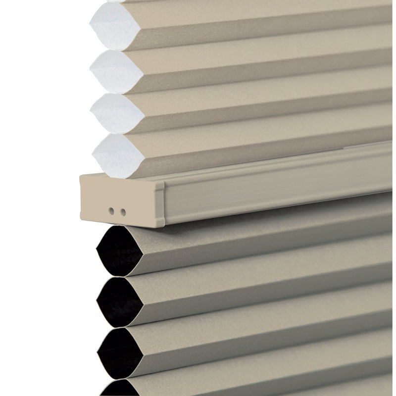 Store cellulaire sans cordon jour / nuit, cellule simple 9/16 po, L 39 po x L 48 po, Fawn