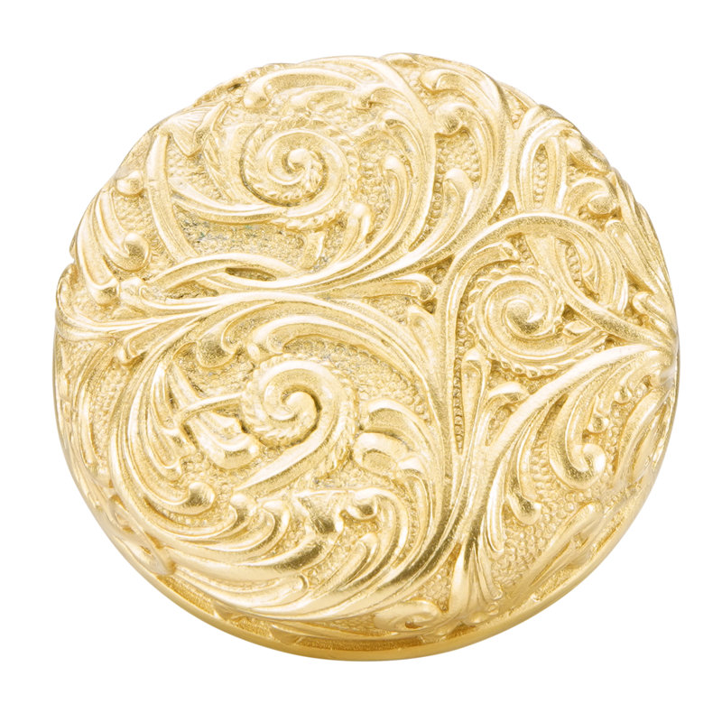 GEORGTOWN KNOB; SATIN GOLD