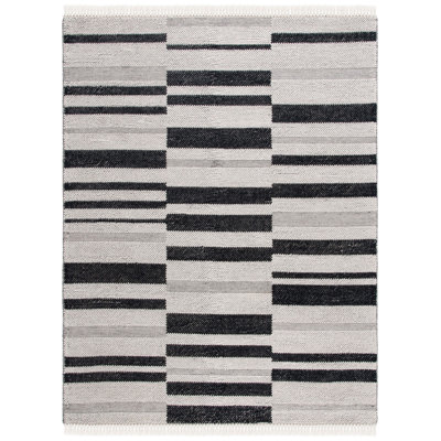 Tapis ivoire / noir Charvik