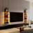 Deangelos 5 Tier Wall Shelf with Light-863616658