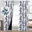 Rideau 100% occultant à motif floral Peshy-1504002821-1504002816