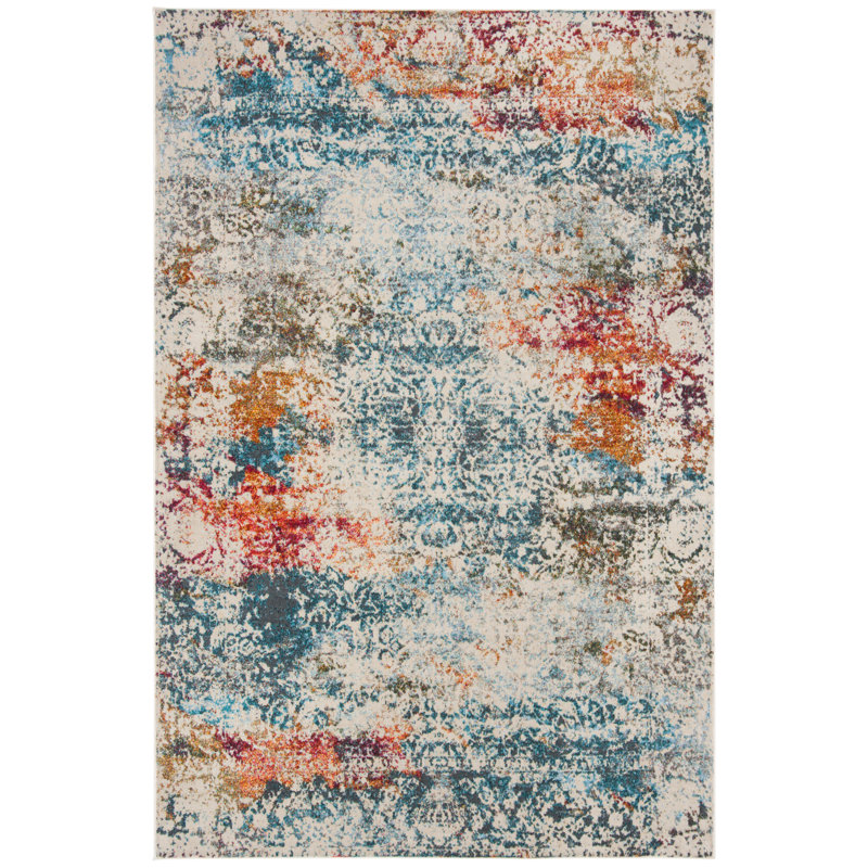 Mattison Abstract Area Rug, Rectangle 183 x 274 cm