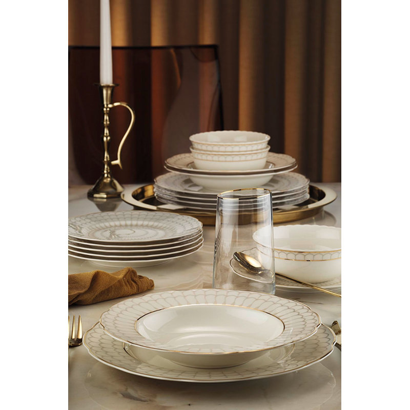 Saphira Piece Dinnerware Set - Service for 6