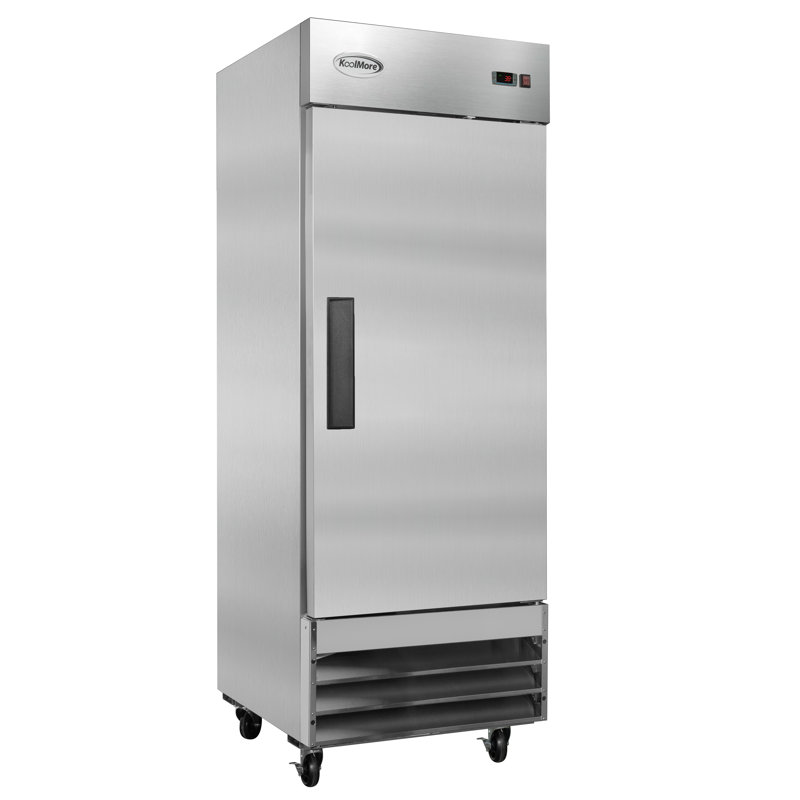29 in. One Door Commercial Reach-in Refrigerator, 23 cu. ft. in Stainless-Steel (RIR-1D-SS)