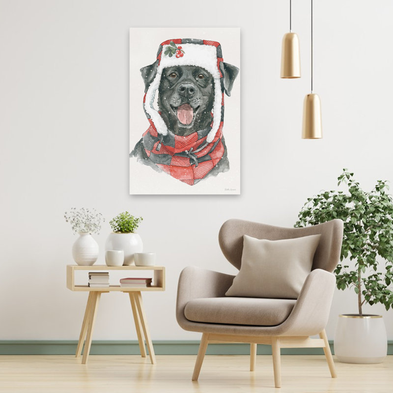 Winter Paws II - Animaux, animaux en vêtements, H 36 po x l 24 po
