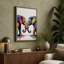 Elephants in Watercolour Modern - Wrapped Canvas-302686672-302686676