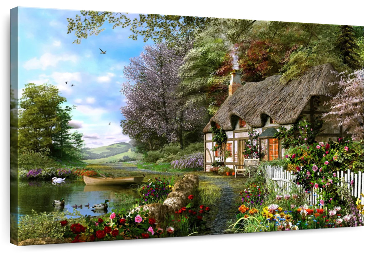 Ebern Designs Lilie Countryside Cottage | Wayfair