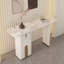 Console moderne en pierre frittée avec rangement pour hall d'entrée Artis