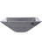 Novatto QUADRATO 16.75 " 3.5 " Tall Glass Square Bathroom Sink
