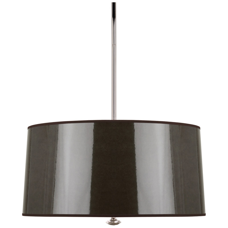 Penelope 3 - Light Chandelier, Taupe Ceramik Parchment