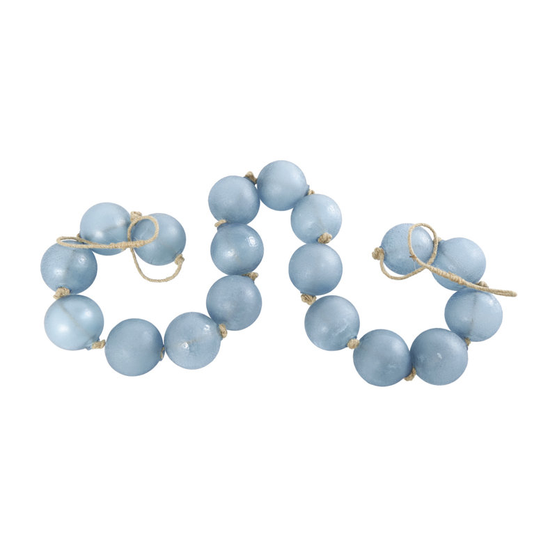 Guirlande Pearl, Bleu, L 91 po