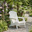 Fauteuil Adirondack pliant surdimensionné en bois avec confort préassemblé
