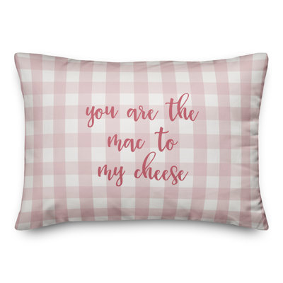 Plaid Throw Pillow