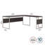 Ensemble de bureau d'ordinateur en forme de L Gaythorne en gris orage - réversible-1207388521