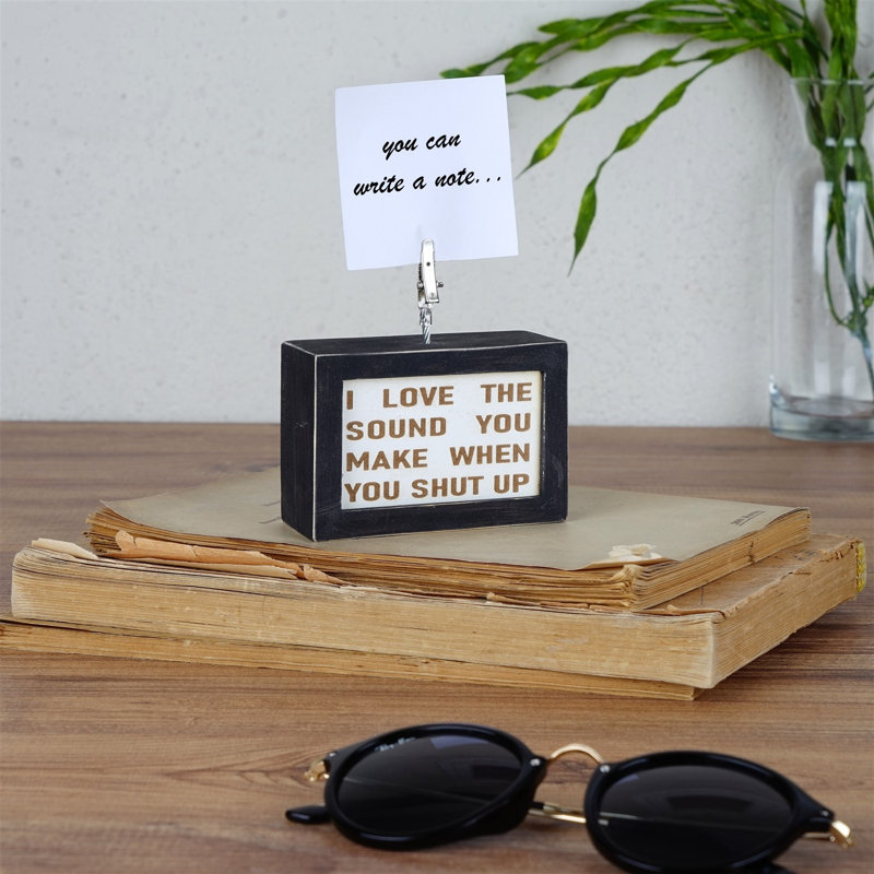 Porte-cartes en bois