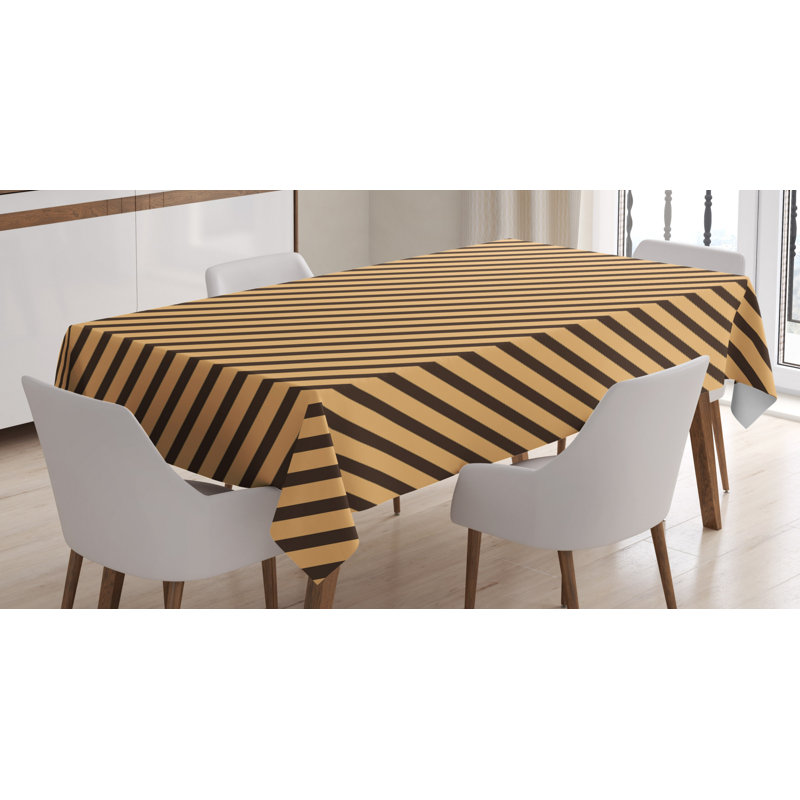 Striped Tablecloth, 84" x 60"