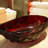67 Inch Freestanding Solid Surface Soaking Bathtub