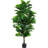 Leaf Fig Tree Artificial Tree In Plastic Pot Fak...