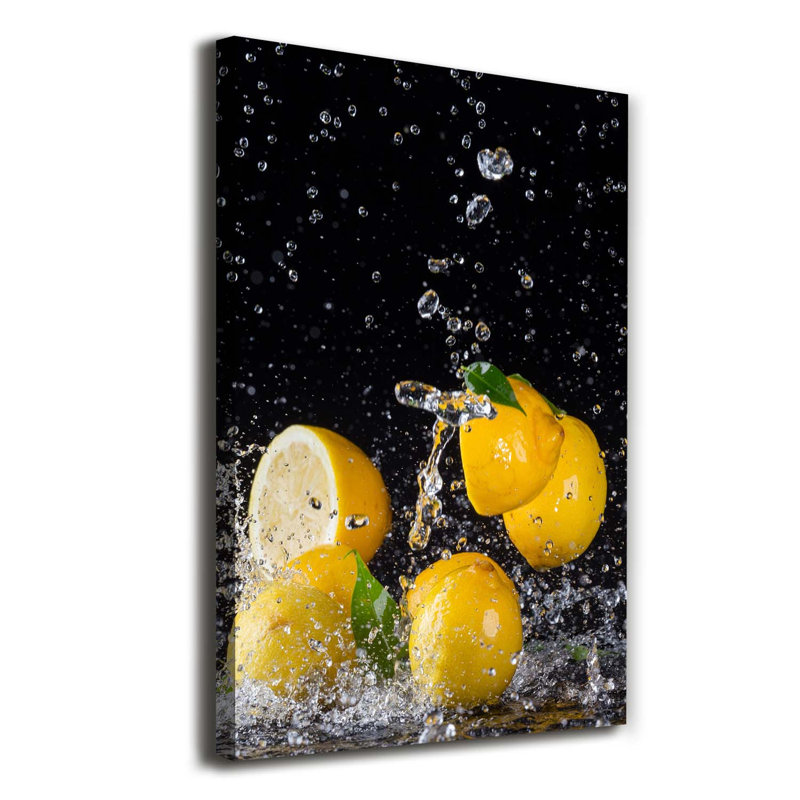 Lemon - Wrapped Canvas Print