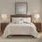 Full/Queen 3 Piece Cotton Yarn Dyed Comforter Set