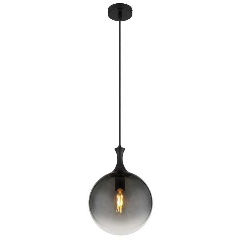 1 - Light Matte Black Pendant